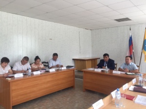 Заседание межведомственной Комиссии по увеличению поступлений налоговых и неналоговых доходов и погашению недоимки в консолидированный бюджет Ики-Бурульского района.