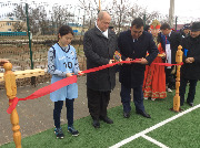 Открытие стадиона начальной школы